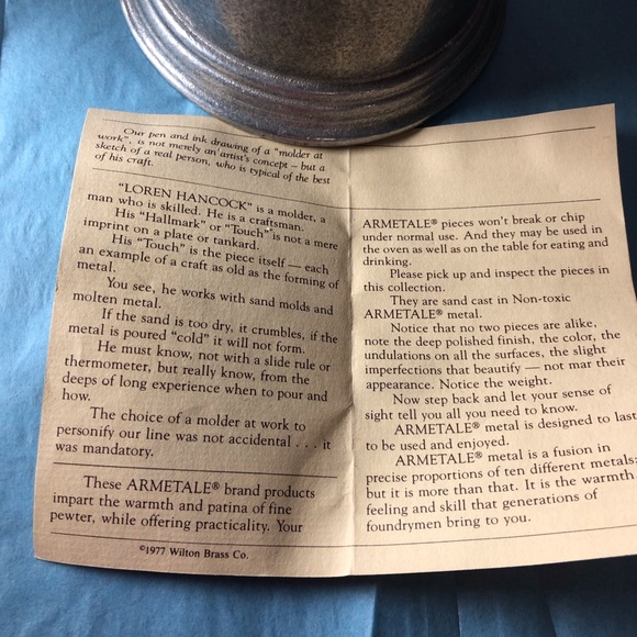 70s Pewter Stein Pistol Gun Wilton Armetale RWP - Picture 7 of 10